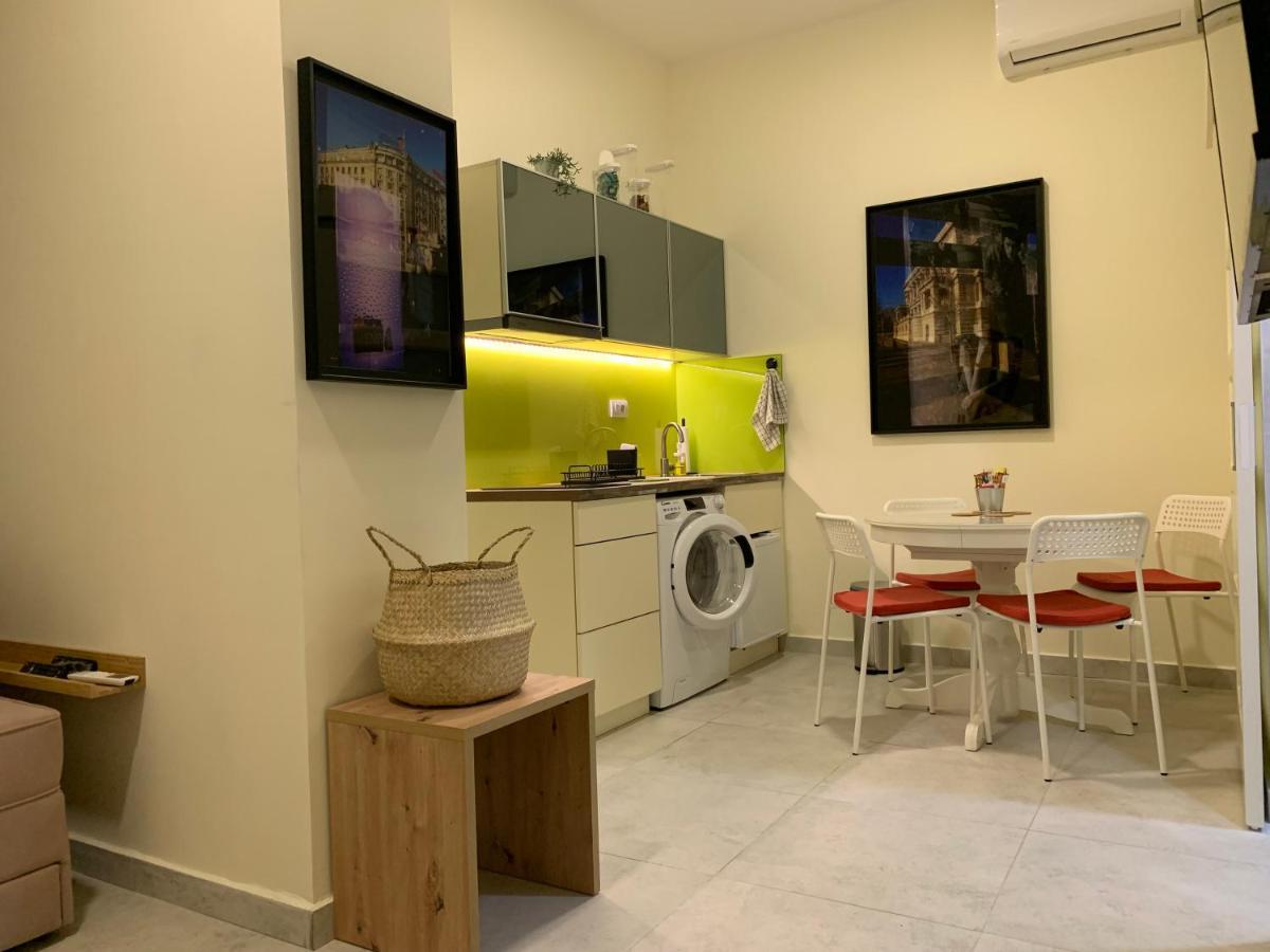 Ferienwohnung Sunlit Artist Studio Belgrad Exterior foto
